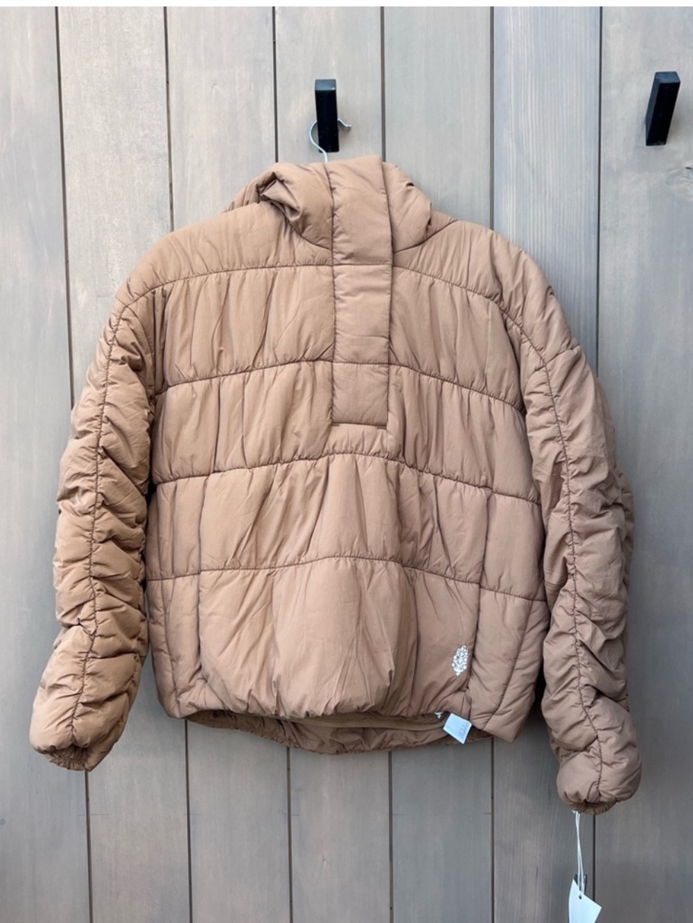 FP Movement Polly Puffer Pullover Twig XS - Picture 2 of 6